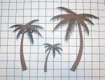Palm Trees Shape Set