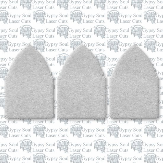 Arch Top House Silhouettes - Click Image to Close
