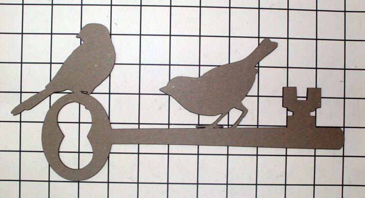 Birds On Key Wall Art - Click Image to Close