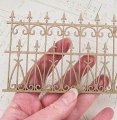 Mini Wrought Iron Decorative Fence