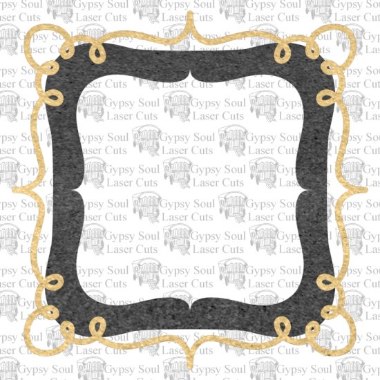 Doodle Frame Square - Click Image to Close