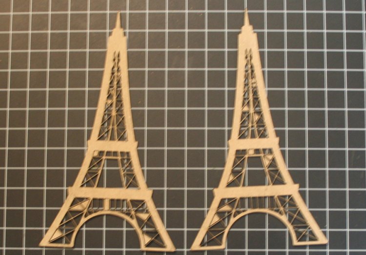 Eiffel Tower 6 inch - Click Image to Close
