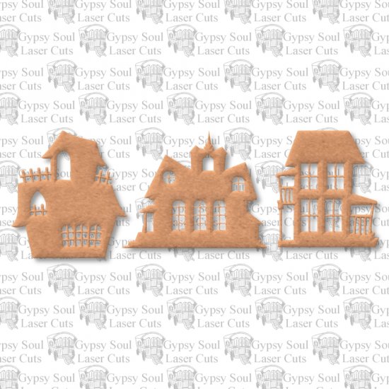 Haunted Houses Set - Click Image to Close