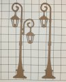 Single and Double Lamp Post : large