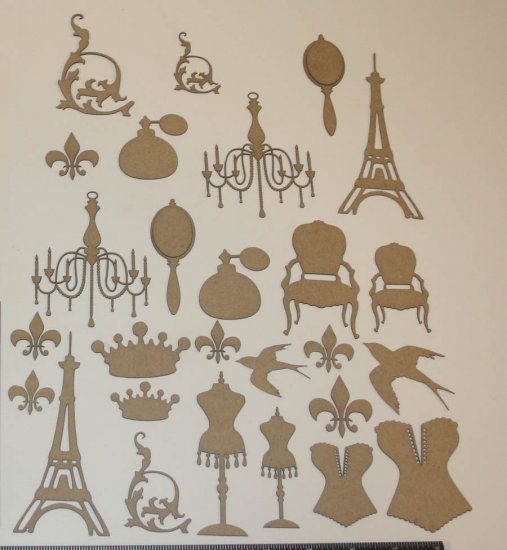 Parisian Shape Set - Click Image to Close