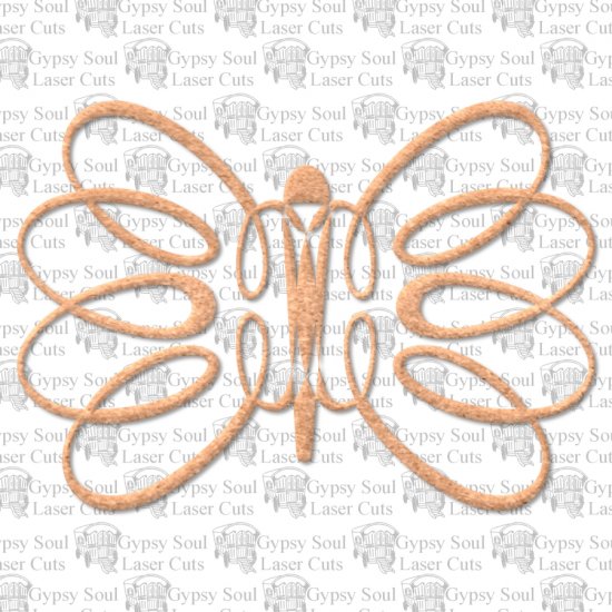 Ribbon Butterfly - Click Image to Close