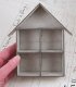 Mini House Room Box 4 Cubbies