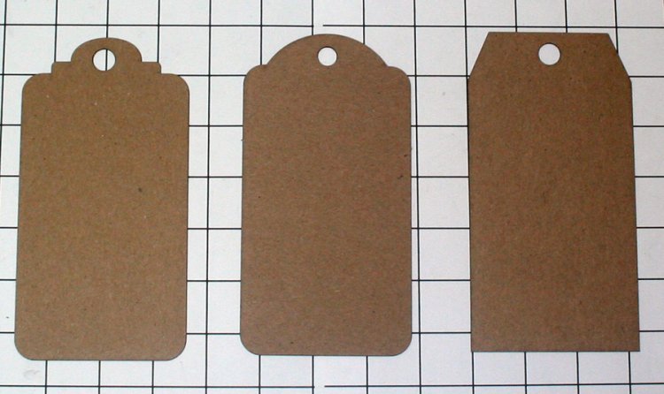 Chipboard Decorative Tags Large - Click Image to Close