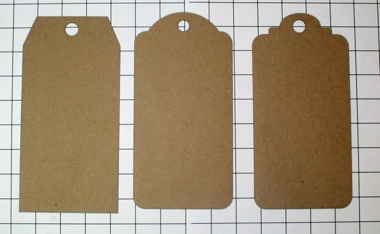 Chipboard Decorative Tags X Large - Click Image to Close