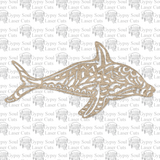 Tribal Dolphin - Click Image to Close