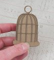 3 Inch Cage with Solid Back