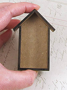 Tiny Little Shadowbox Houses 1 - Click Image to Close