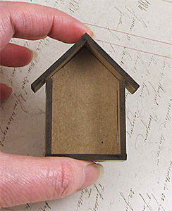 Tiny Little Shadowbox Houses 2 - Click Image to Close