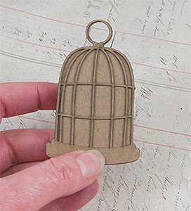 3 Inch Cage with Solid Back - Click Image to Close