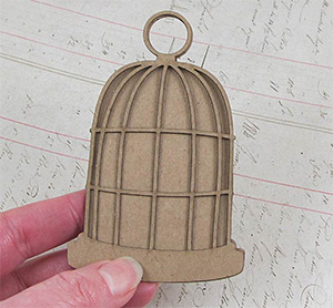 4 Inch Cage with Solid Back - Click Image to Close